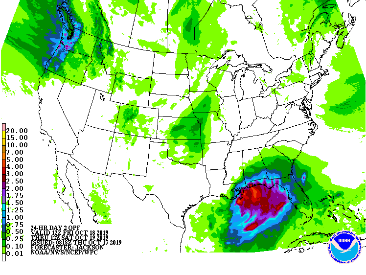 24 Hour Day 2 Quantitative Precipitation Forecast